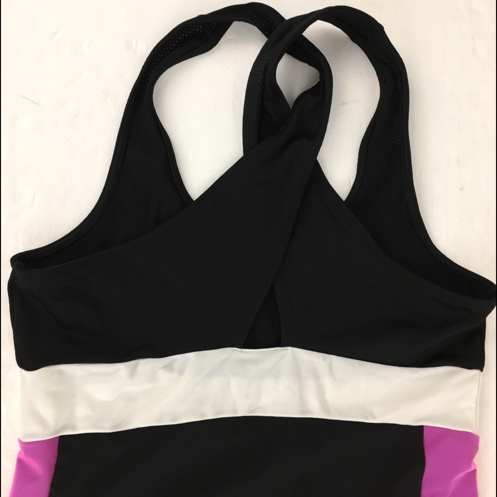 AERIE Fit Workout Criss Cross Back Tank Top  Size M - Picture 7 of 9